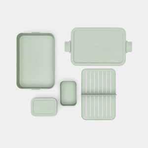 Lunchbox portavivande bento Make & Take verde
