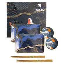 Carica l&#39;immagine nel visualizzatore di Gallery, Set sushi Tokyo Design Studio Koi Fish
