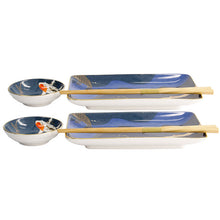 Carica l&#39;immagine nel visualizzatore di Gallery, Set sushi Tokyo Design Studio Koi Fish
