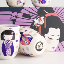Carica l&#39;immagine nel visualizzatore di Gallery, Cofanetto 4 tazze Maiko Tokyo Design
