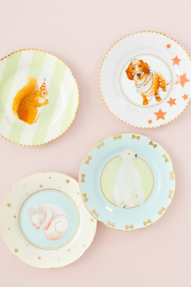 Set 4 piatti torta Yvonne Ellen Christmas Edition
