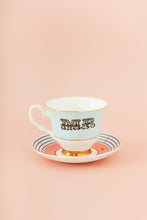 Carica l&#39;immagine nel visualizzatore di Gallery, Tazza da the con piattino Yvonne Ellen Mr
