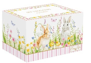 Set 2 portauovo porcellana Happy Easter Easy Life