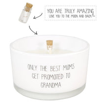 Carica l&#39;immagine nel visualizzatore di Gallery, Candela di soia MESSAGE IN A BOTTLE GRANDMA di MyFlame
