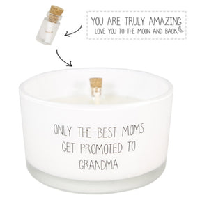 Candela di soia MESSAGE IN A BOTTLE GRANDMA di MyFlame