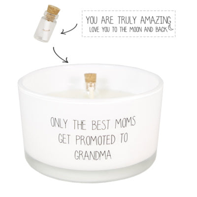 Candela di soia MESSAGE IN A BOTTLE GRANDMA di MyFlame