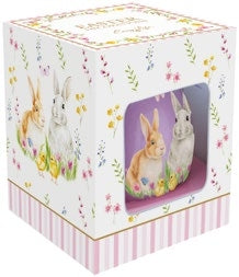 Uovo in porcellana per albero di Pasqua Happy Easter Easy Life