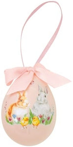 Uovo in porcellana per albero di Pasqua Happy Easter Easy Life