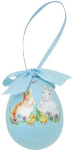 Uovo in porcellana per albero di Pasqua Happy Easter Easy Life