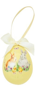 Uovo in porcellana per albero di Pasqua Happy Easter Easy Life