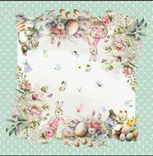 Carica l&#39;immagine nel visualizzatore di Gallery, Centrotavola Easter Eggs Conigli 95x95
