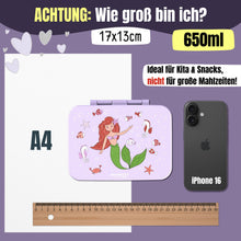 Carica l'immagine nel visualizzatore di Gallery, Lunch box con scomparti, a tenuta stagna - Viola sirena: 650 ml
