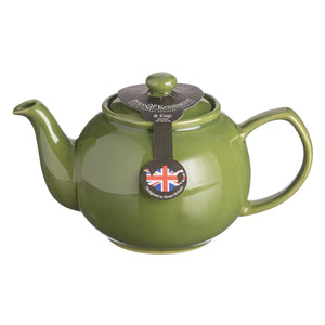 Teiera in porcellana 1100ml 6 Cup Teapot Olive Green