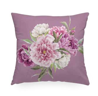 Cuscino antimacchia 48x48 Armonia Malva