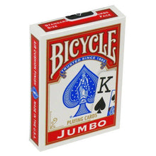Carica l&#39;immagine nel visualizzatore di Gallery, Carte da poker Jumbo Bicycle Rider (rosse)
