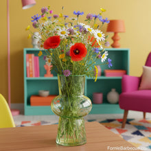 Carica l'immagine nel visualizzatore di Gallery, Vaso per fiori in vetro Twist &amp; Match Verde

