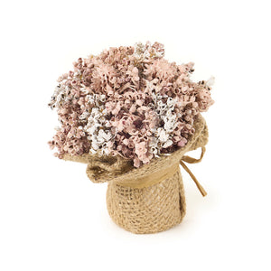 Bouquet segnaposto Juta fiori di carta - Nuvole di Stoffa