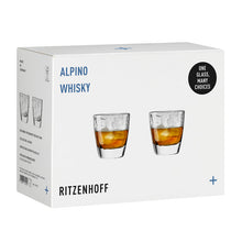 Carica l&#39;immagine nel visualizzatore di Gallery, Set 2 tumbler whisky Alpino Cappuccino
