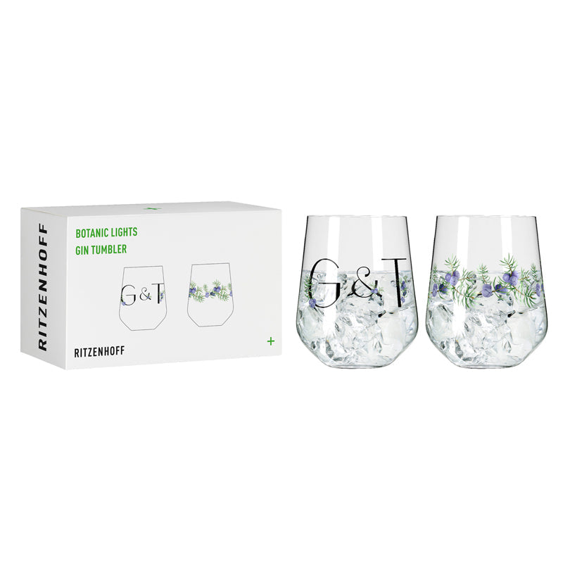 Set 2 Tumbler Gin Tonic Botanic Lights Ritzenhoff