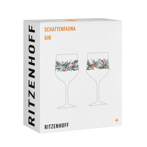 Set 2 calici Gin Tonic SCHATTENFAUNA #3 RITZENHOFF