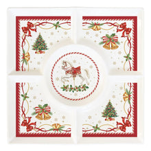 Carica l&#39;immagine nel visualizzatore di Gallery, Piatto aperitivo in porcellana Christmas Tale
