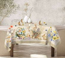 Carica l&#39;immagine nel visualizzatore di Gallery, Tovaglia antimacchia Felice Pasqua 8 posti 150x220
