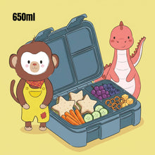 Carica l'immagine nel visualizzatore di Gallery, Lunchbox leggero e anti-perdita con scomparti - Trattore: 650 ml
