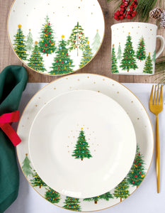 Tovaglioli di carta 33*33 conf. da 20 Festive Trees - Prezzo Outlet
