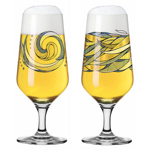 Set 2 calici pils onde e acqua #2 RITZENHOFF