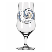 Carica l&#39;immagine nel visualizzatore di Gallery, Set 2 calici pils onde e acqua #2 RITZENHOFF

