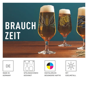 Set 2 calici pils onde e acqua #2 RITZENHOFF