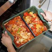 Carica l'immagine nel visualizzatore di Gallery, Pirofila alluminio pressofuso regolabile Cookut L'Incredibile - Verde Felce
