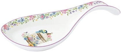 Poggia mestolo in porcellana Spring Bloom Easy Life