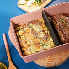 Carica l'immagine nel visualizzatore di Gallery, Pirofila alluminio pressofuso regolabile Cookut L'Incredibile - Rosa Cipria
