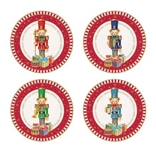 Carica l'immagine nel visualizzatore di Gallery, Set 4 piattini svuotatasche in porcellana Christmas Teddy
