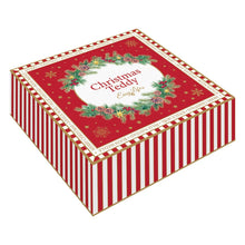 Carica l'immagine nel visualizzatore di Gallery, Set 4 piattini svuotatasche in porcellana Christmas Teddy

