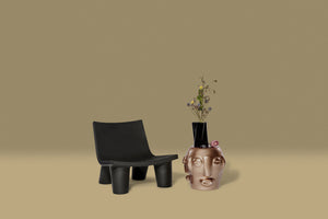 Tavolino/Sgabello Threebu Afrika Collection