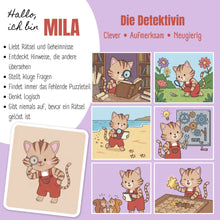 Carica l'immagine nel visualizzatore di Gallery, Borraccia termica TINY per bambini in acciaio inox - gatto lilla
