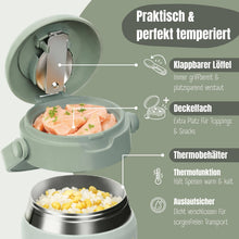 Carica l'immagine nel visualizzatore di Gallery, Contenitore termico per bambini in acciaio inox - Gufo Sabei
