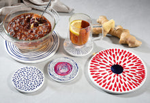 Carica l&#39;immagine nel visualizzatore di Gallery, Sottopentola ceramica tondo DROPS  Zassenhaus
