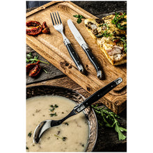Carica l&#39;immagine nel visualizzatore di Gallery, Set posate 24 pezzi Laguiole Premium Black
