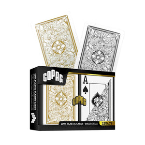 Set doppio mazzo Carte da poker Legacy Bridge Size