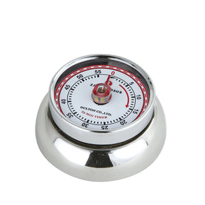 Timer meccanico Speed by Yasuaki Sasamoto metallo cromato