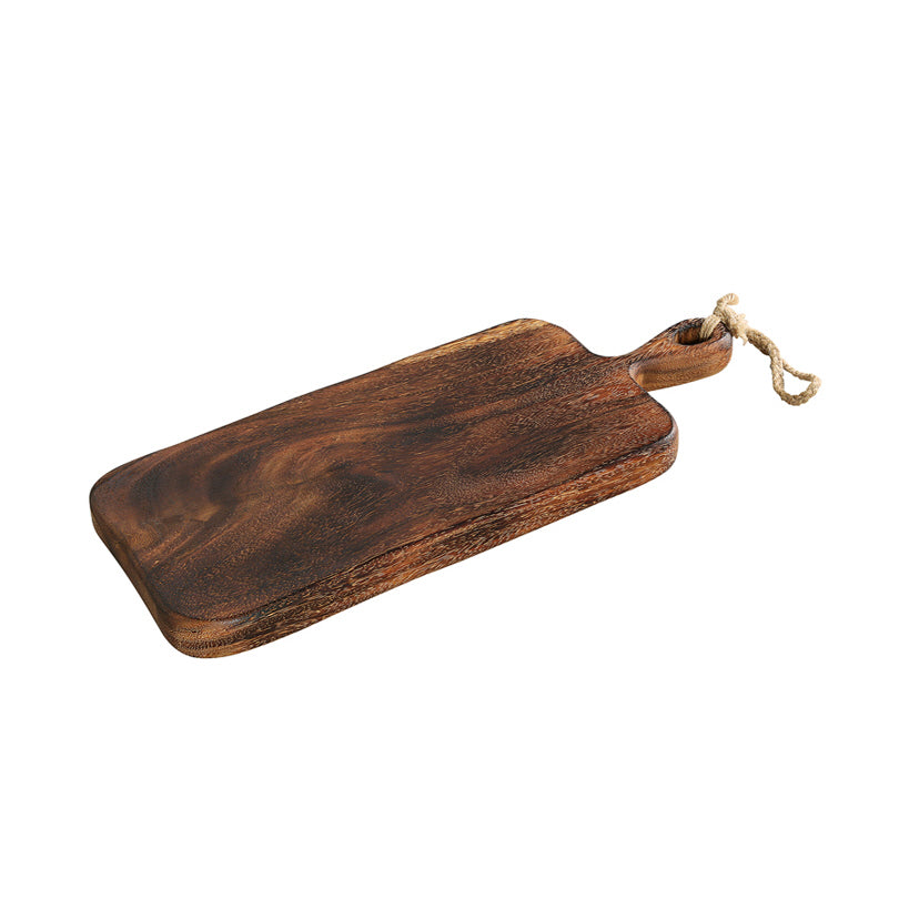 Tagliere in legno di acacia affumicato cm.46x18