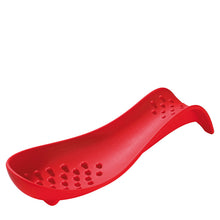 Carica l&#39;immagine nel visualizzatore di Gallery, Appoggiamestolo in silicone Trend rosso
