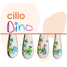 Carica l&#39;immagine nel visualizzatore di Gallery, Set posate per bambini in acciaio Dino
