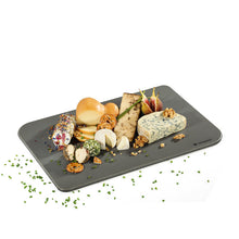 Carica l'immagine nel visualizzatore di Gallery, Tagliere Comfort X-Plus con piedini antiscivolo 42x27 grigio
