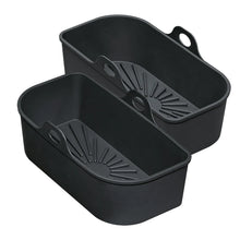 Carica l'immagine nel visualizzatore di Gallery, Set 2 stampi silicone per friggitrice ad aria
