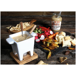 Set fonduta cioccolato/formaggio tapas Boska bianco