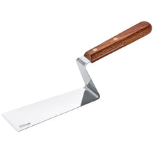 Carica l&#39;immagine nel visualizzatore di Gallery, Pala lasagna spatola inox con scalino Triangle Plancha cm.12
